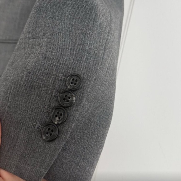 Nili Lotan Boyfriend Jacket in Heather Grey (Sz 8) - Picture 5 of 9